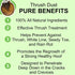 Pure Sole Thrush Dust 4 oz